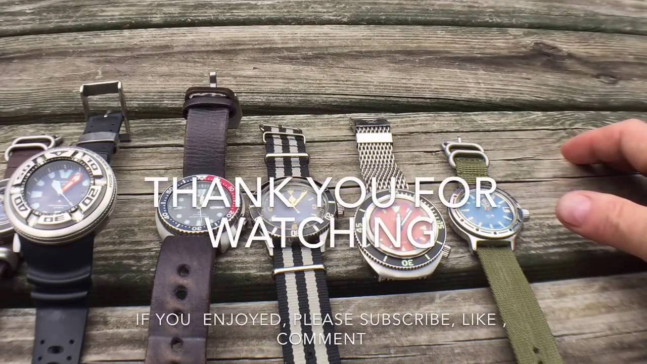 My six favorite dive watches