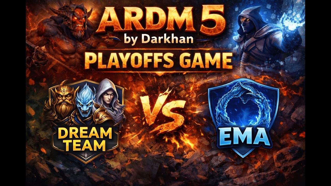 ARDM5. PLAY-OFF. GAME1. DREAM TEAM vs EMA