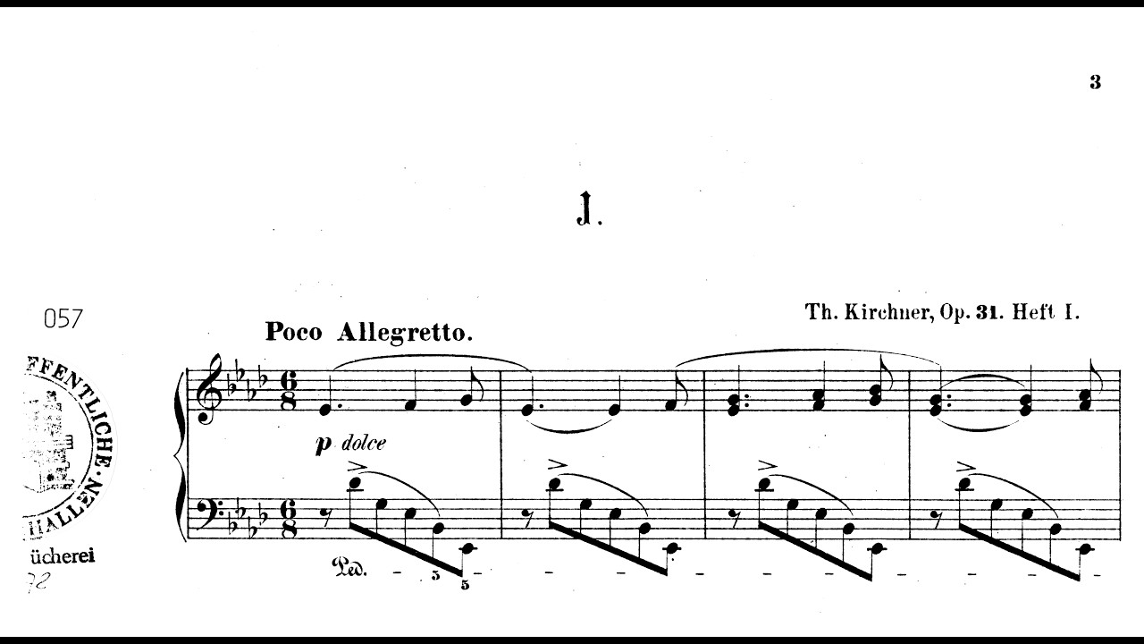 Theodor Kirchner | Im Zwielicht, Op.31/1