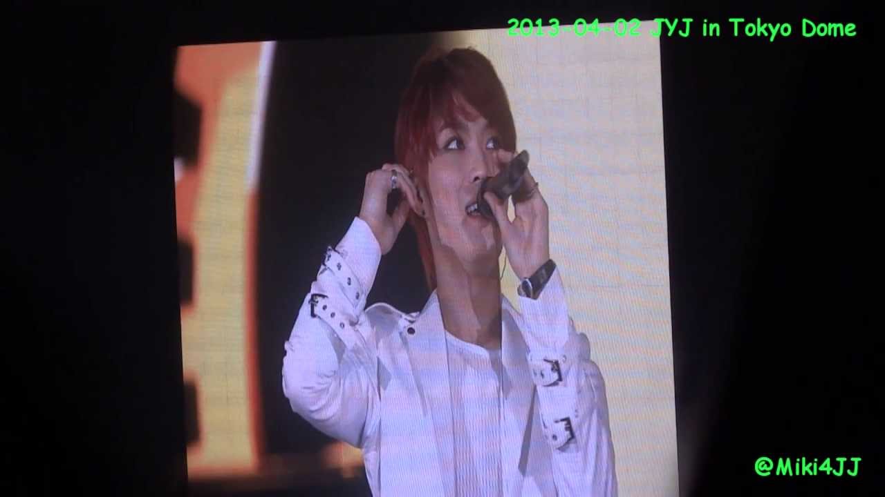 130402 JYJ in Tokyo Dome - Ment 2
