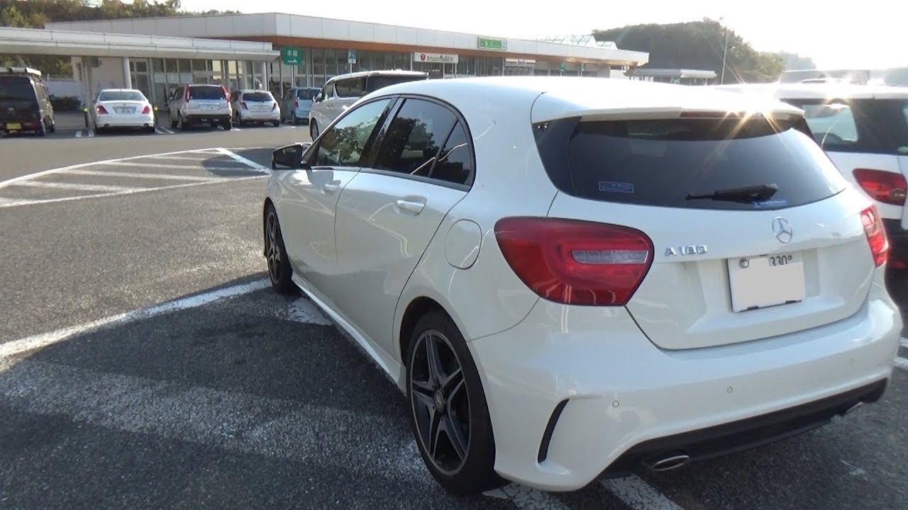 メルセデス・ベンツ Aクラスで高速道路を走行  Mercedes Benz A180 Sports  Highway Drive