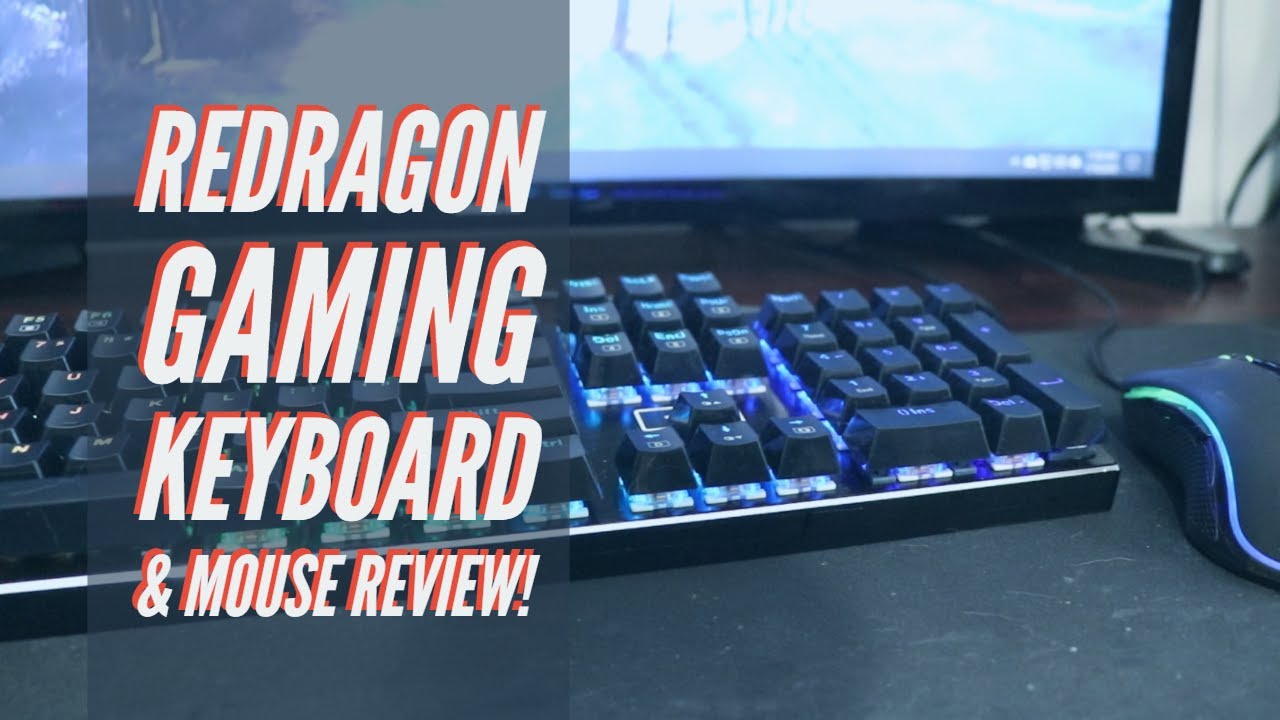 Redragon K556 RGB Keyboard and Redragon M711 FPS Gaming Mouse Review