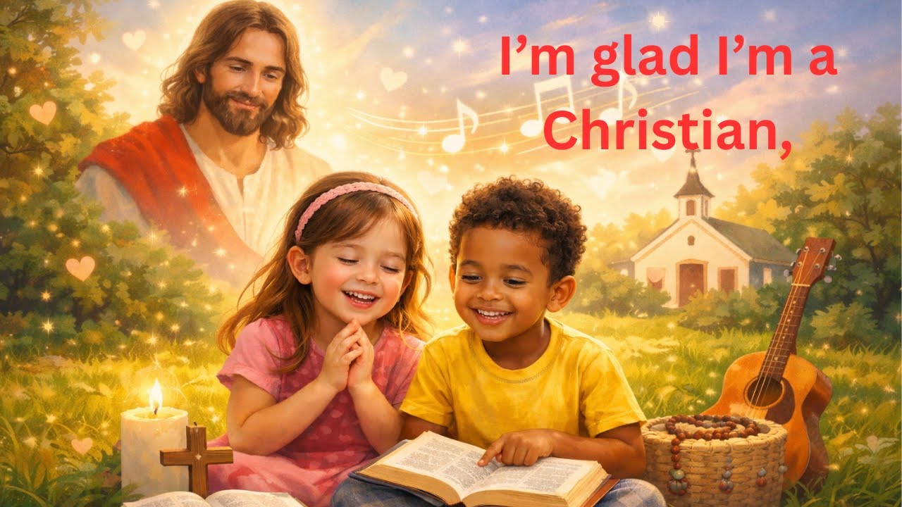 I’m glad I’m a Christian, thankful and blessed