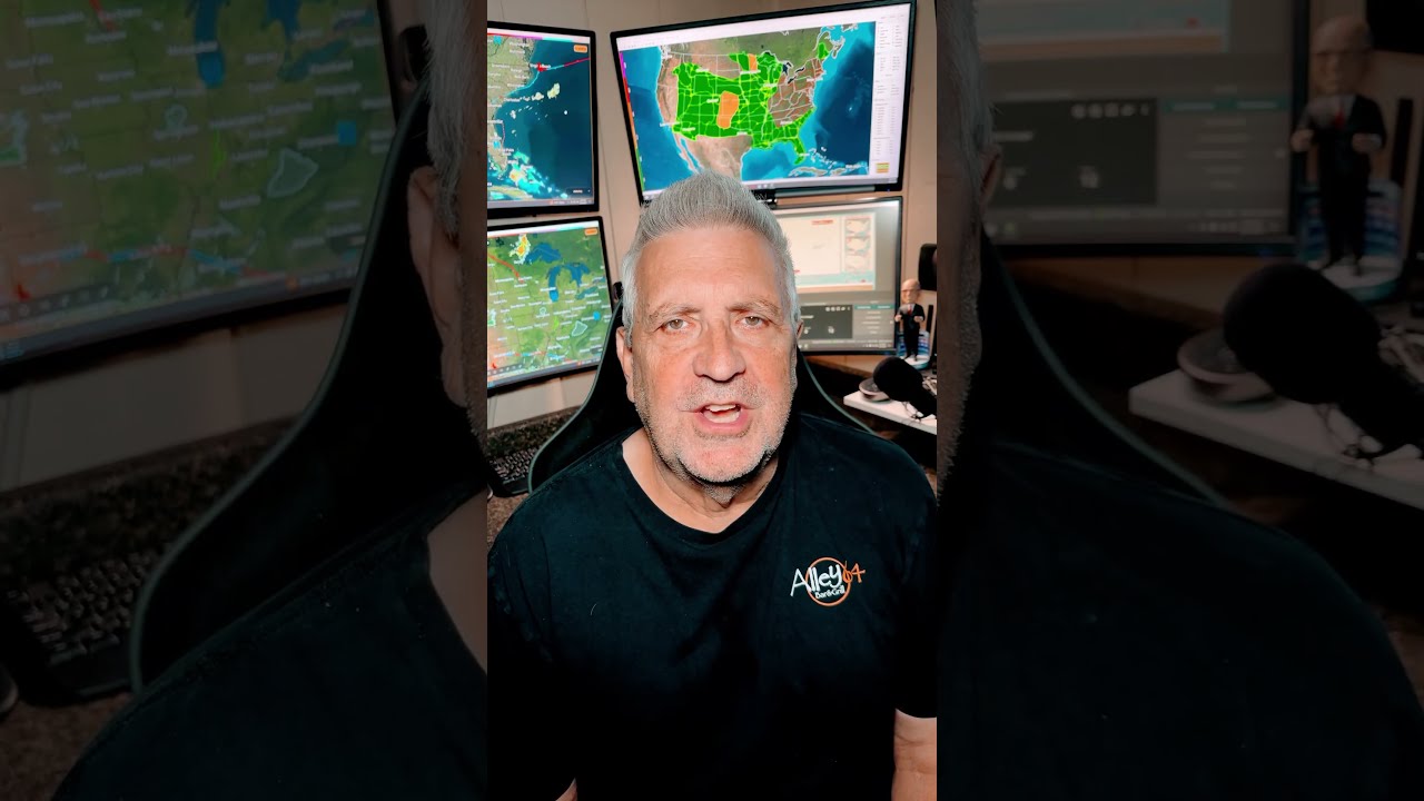 Today&rsquo;s Severe Weather Update #livestream #weather #news