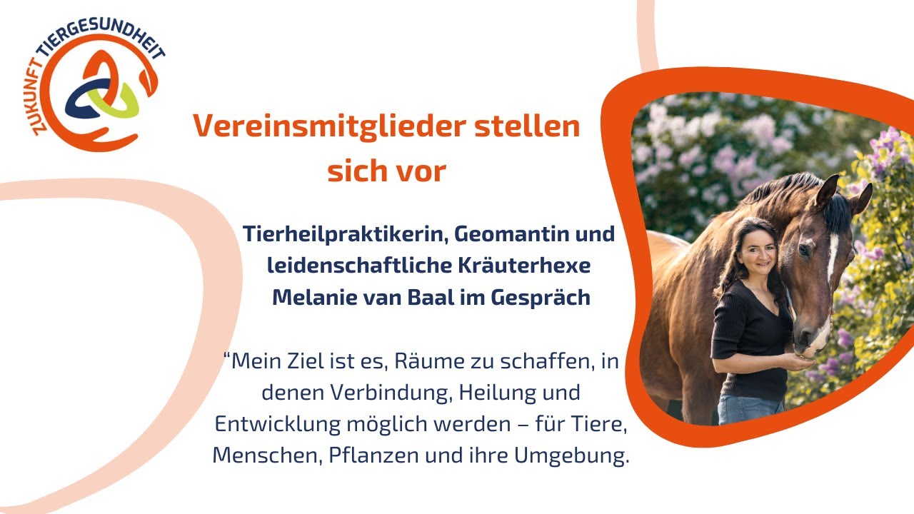 Tierheilpraktikerin,  Geomantin  und leidenschaftliche Kräuterhexe Melanie van Baal im Gespräch