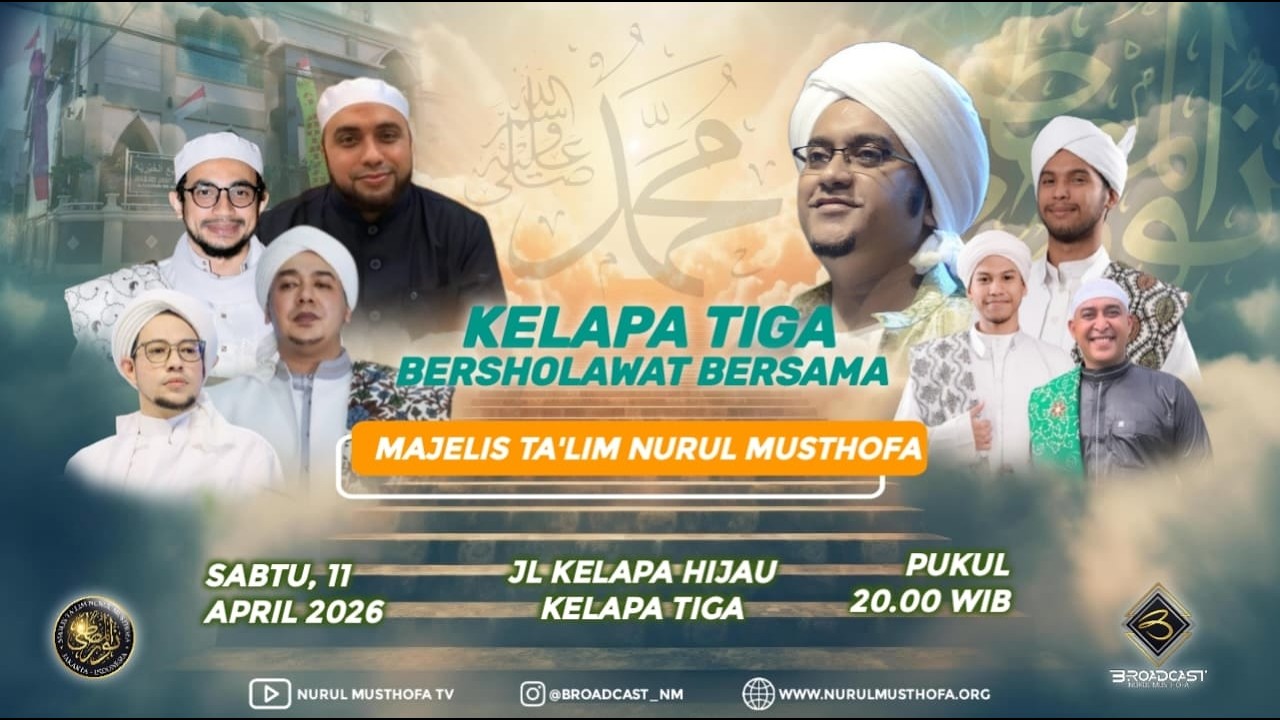 🔴 LIVE | KELAPA 3 BERSHOLAWAT | JL. KELAPA HIJAU KEBAGUSAN JAKARTA SELATAN  | 11 APRIL 2026