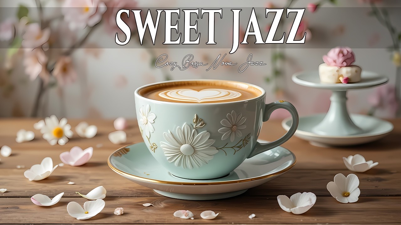 Sweet Jazz Cafe Music ☕ Relaxing Morning Jazz & Bossa Nova Music for Focus and Work