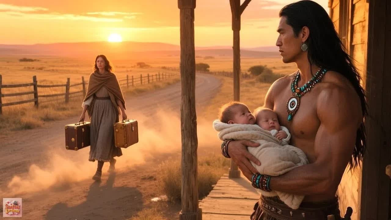 „Sie kam nur, um seine Babys zu stillen… Der Apache erwartete nicht, dass sie auch sein Herz hei