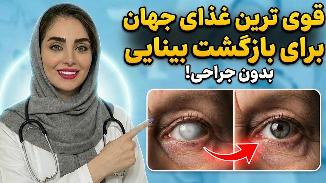 قبل از خواب اینو بخور! بینایی بعد از ۵۰ سالگی دوباره برمیگیرده