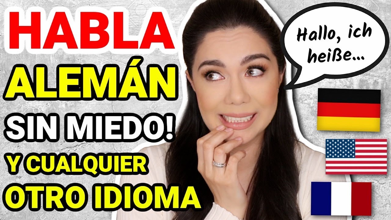 CÓMO HABLAR ALEMÁN CON SEGURIDAD... Y CUALQUIER OTRO IDIOMA!! | MARIEBELLE TV