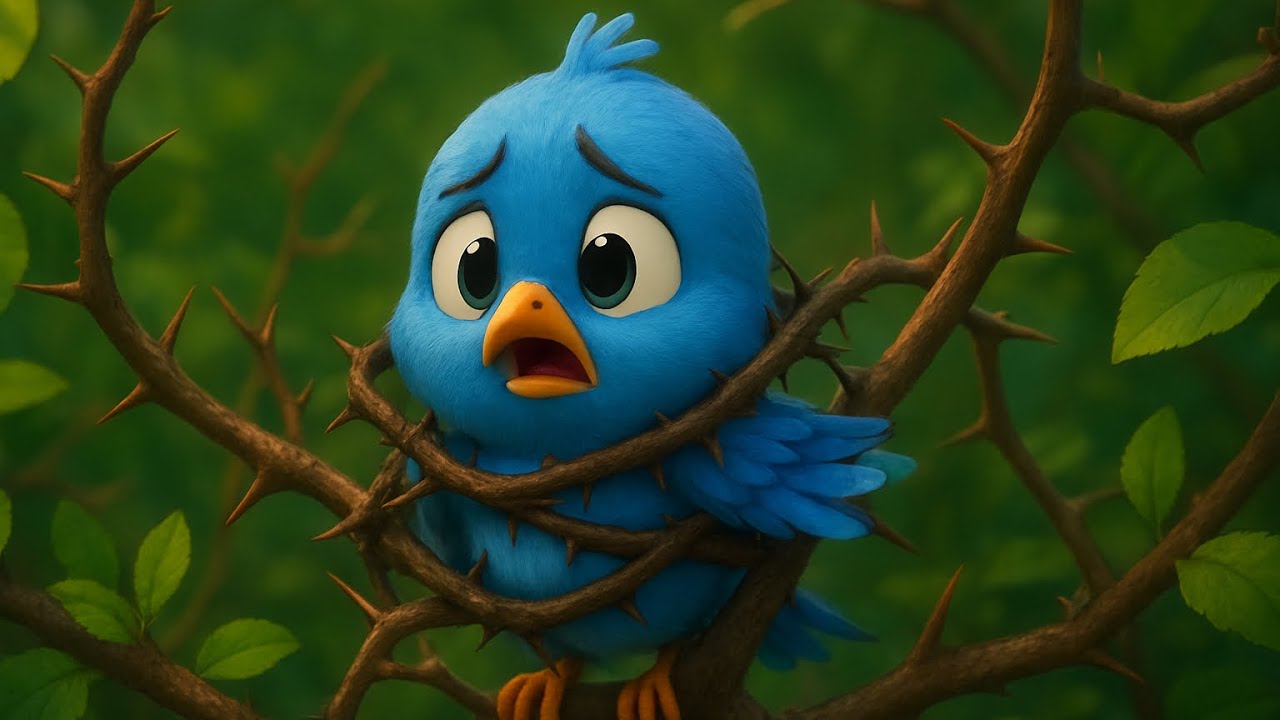 Who will  saved the little bird 🐦 in the forest | Emotional story | Forest Adventures