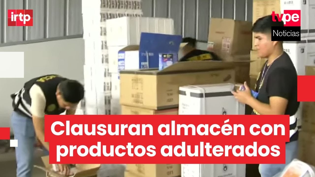 Intervienen dep&oacute;sito clandestino donde se falsificaban marcas de productos ferreteros