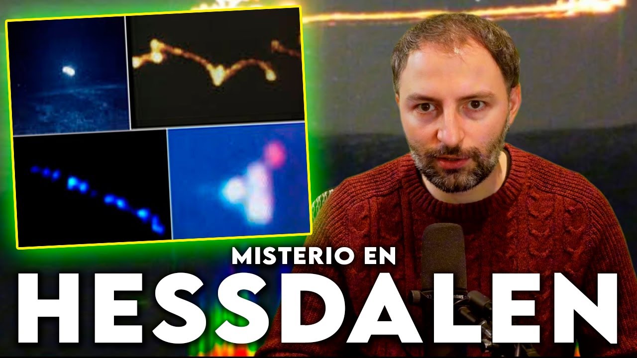 Algo MUY RARO se dejó ver en el bosque de Hessdalen… y quedó grabado