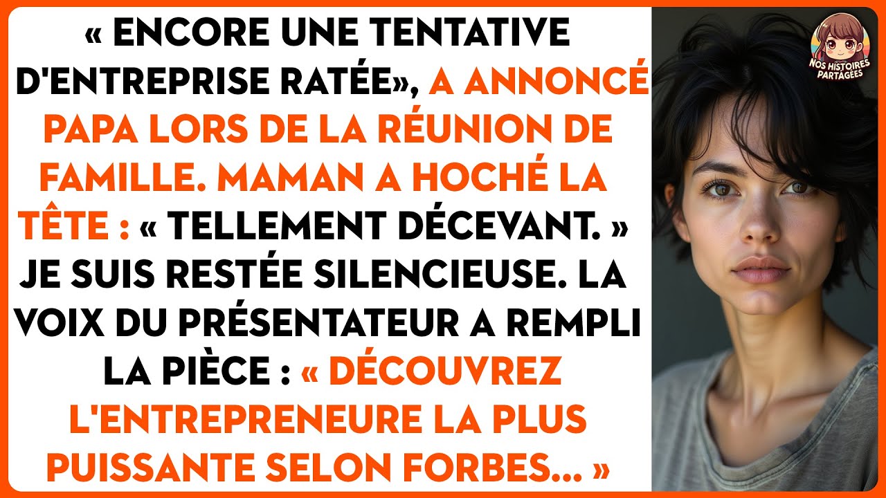 « Encore une tentative d'entreprise ratée », a annoncé papa lors de la réunion de famille.