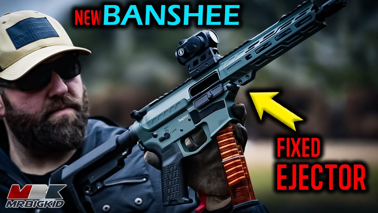 Новый CMMG Banshee с фиксированным эжектором... Переломный момент