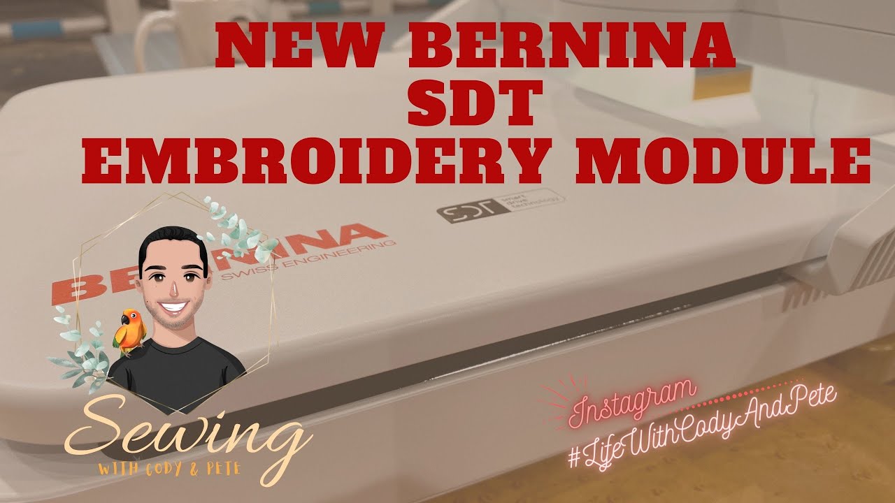 NEW BERNINA SDT Embroidery Module
