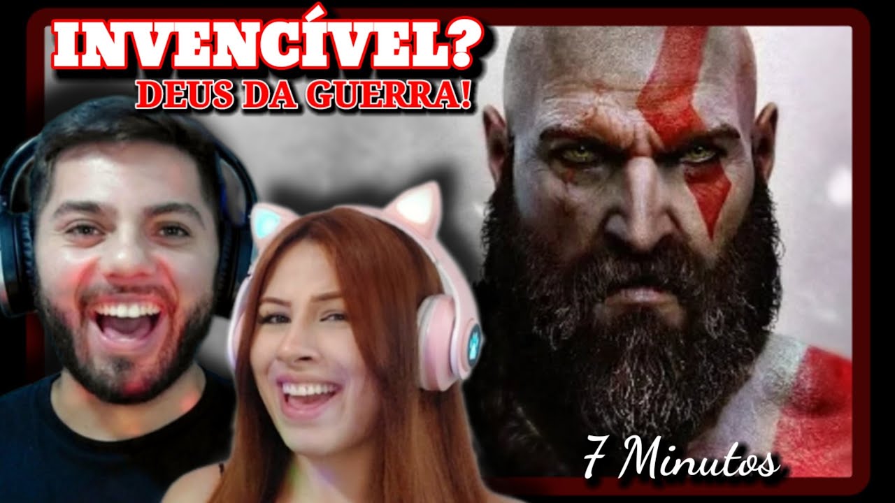 REACT Rap do Kratos (God of War) - EU SOU UM DEUS | NERD HITS | BG React
