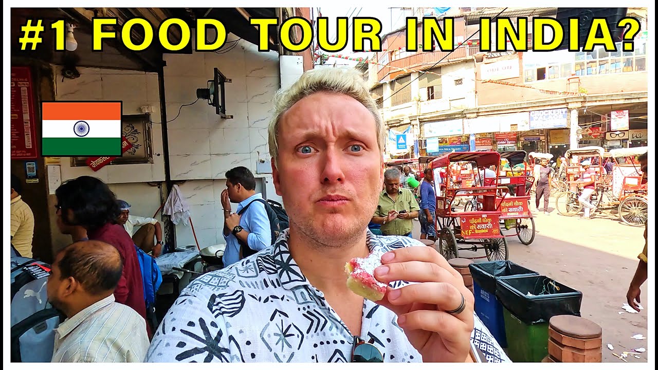 Foreigners on EPIC Delhi Street Food Tour with local foodie!  🇮🇳