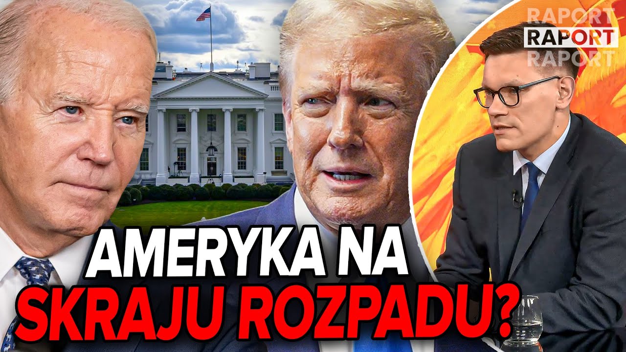 USA NA SKRAJU ROZPADU? TAK PODZIELONA JEST AMERYKA! - Łukasz Pawłowski | Raport