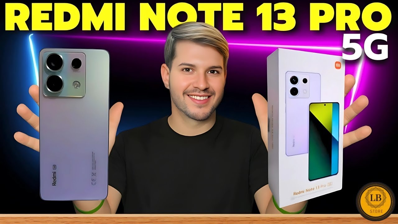REDMI NOTE 13 PRO 5G: BOM em DESEMPENHO, BATERIA, CÂMERAS e JOGOS | Unboxing / Review