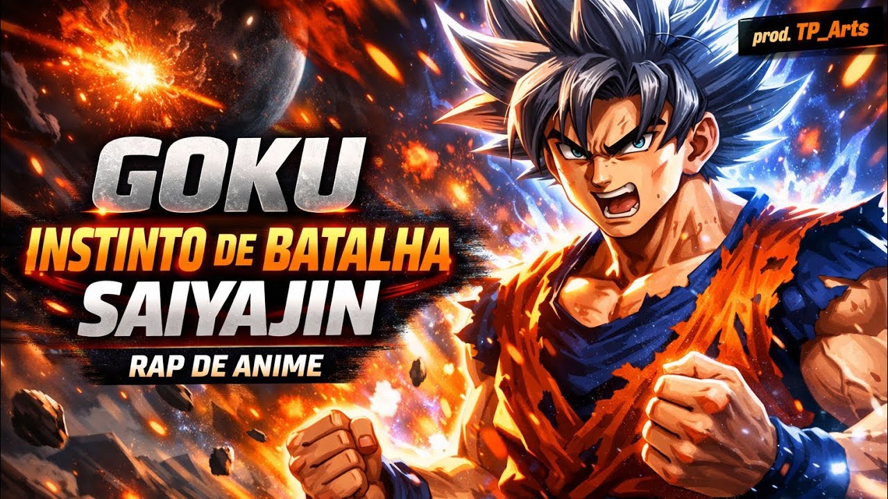 Goku - Instinto de Batalha Saiyajin | Rap de Anime (Dragon Ball)