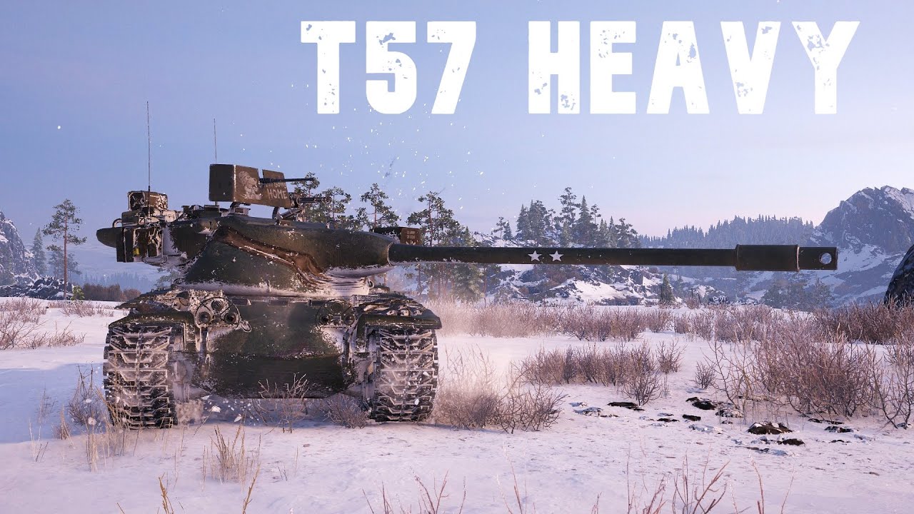 World of Tanks T57 Heavy Tank - Main Killer on the Battlefield.