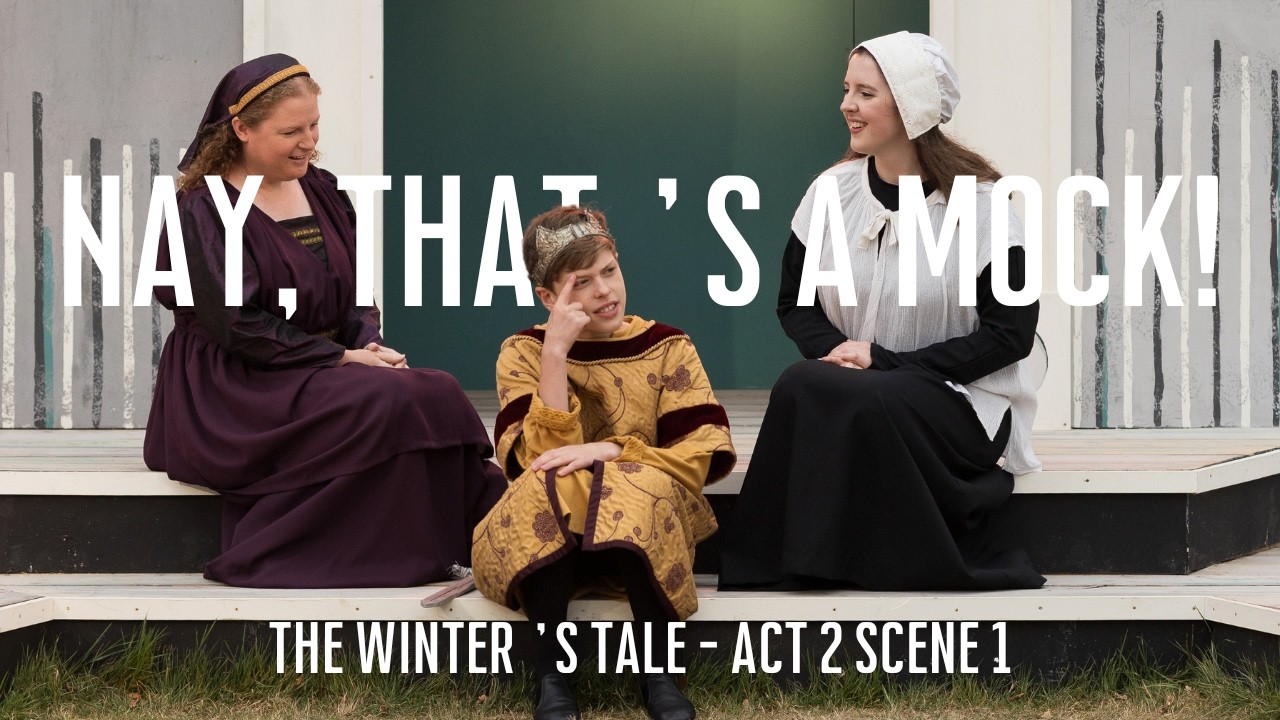 Act 2 Scene 1 - The Winter's Tale - Brownsea Open Air Theatre - Mamillius
