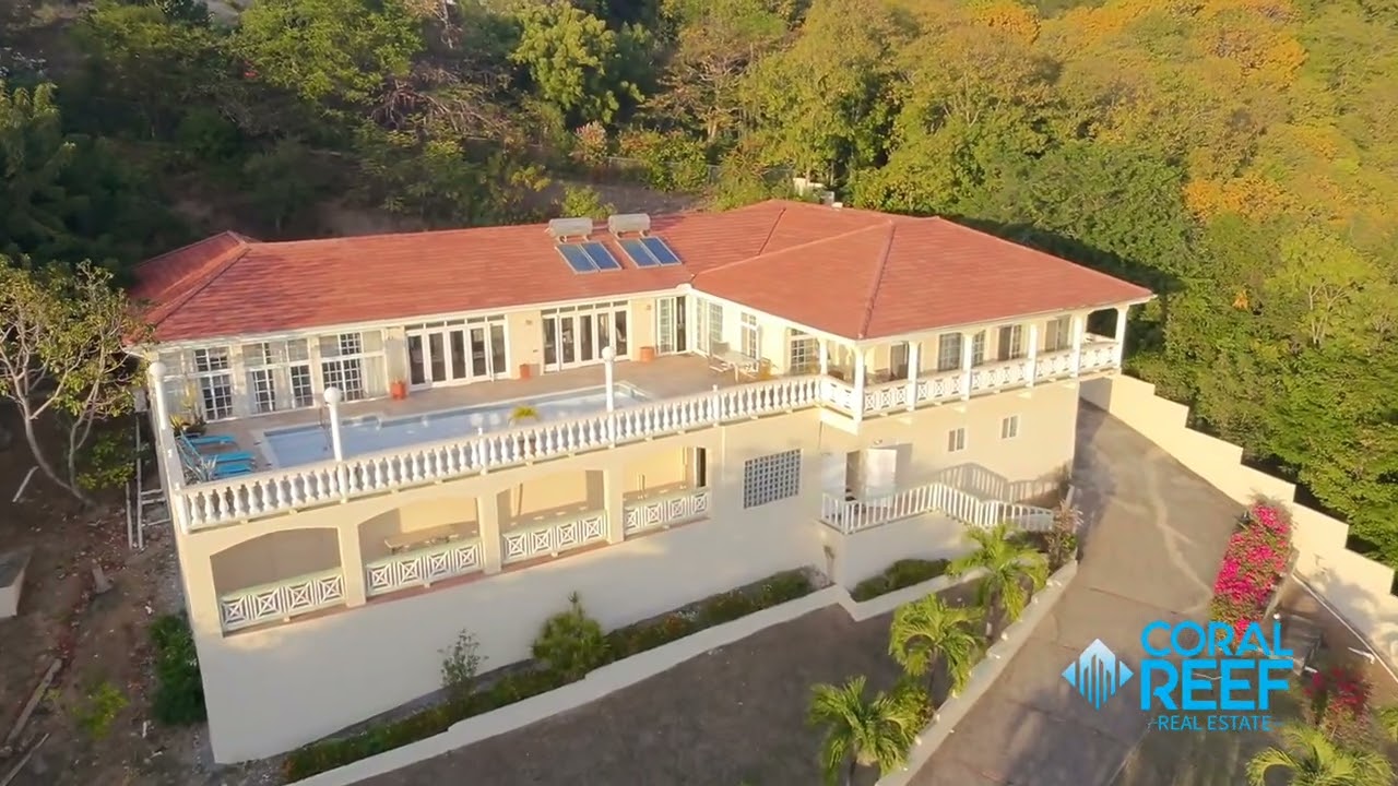 Mansion for Sale at Cap Estate | Aerial View