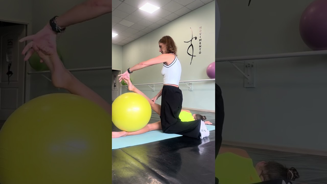 PBT class for rhythmic gymnasts 