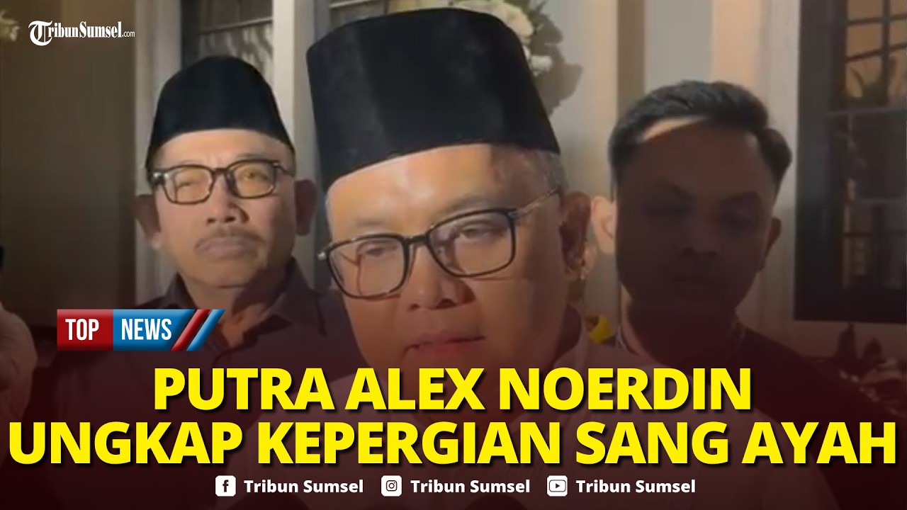 🔴LIVE Dodi Reza Ungkap Permintaan Warga Sumsel Ingin Solatkan Alex Noerdin di Masjid Agung Palembang