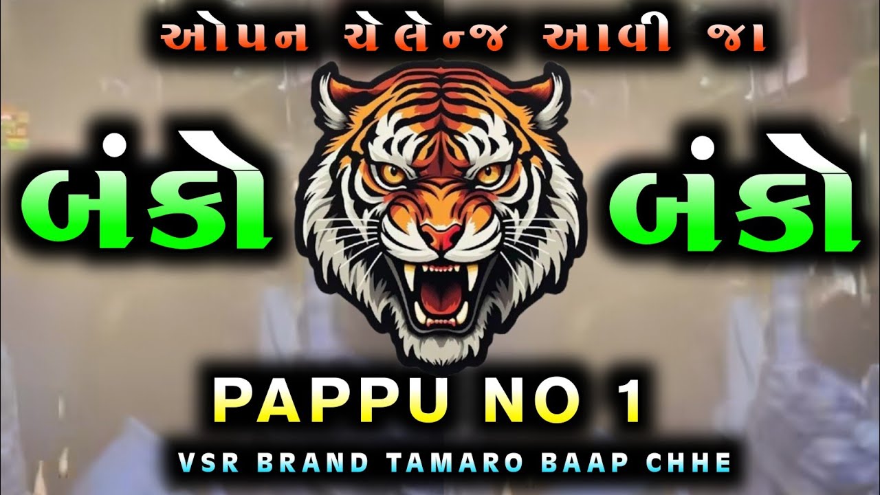 Vsr dj demo 👹 PAPPU NO 1🔥 VIJAY VAGHELA MASTERMIND 💥#pappu_no_1 #vsrbrand #banko 