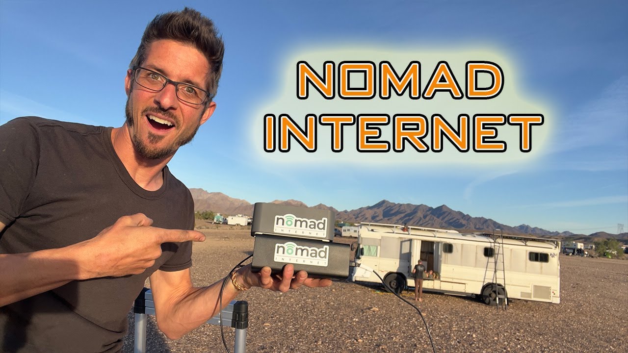 Testing nomad internet in the desert 🏜️