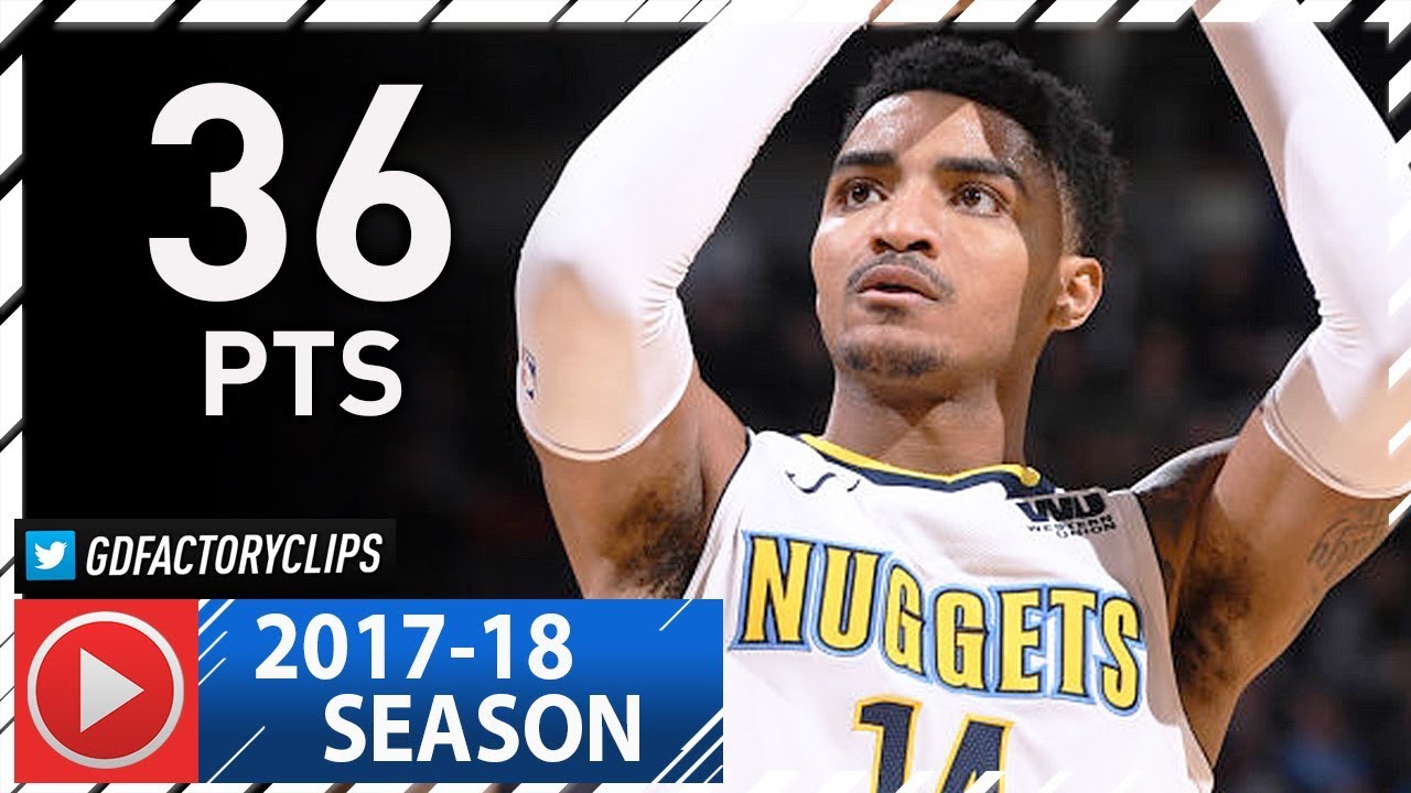 Gary Harris Full Highlights vs Suns (2018.01.03) - 36 Pts, Career-HIGH!