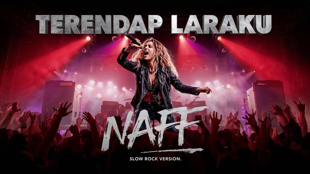 TERENDAP LARAKU - Naff ( Versi Slow Rock ) 🎸 Suara Ini Bikin Lagu Naff Terasa Lebih Dalam