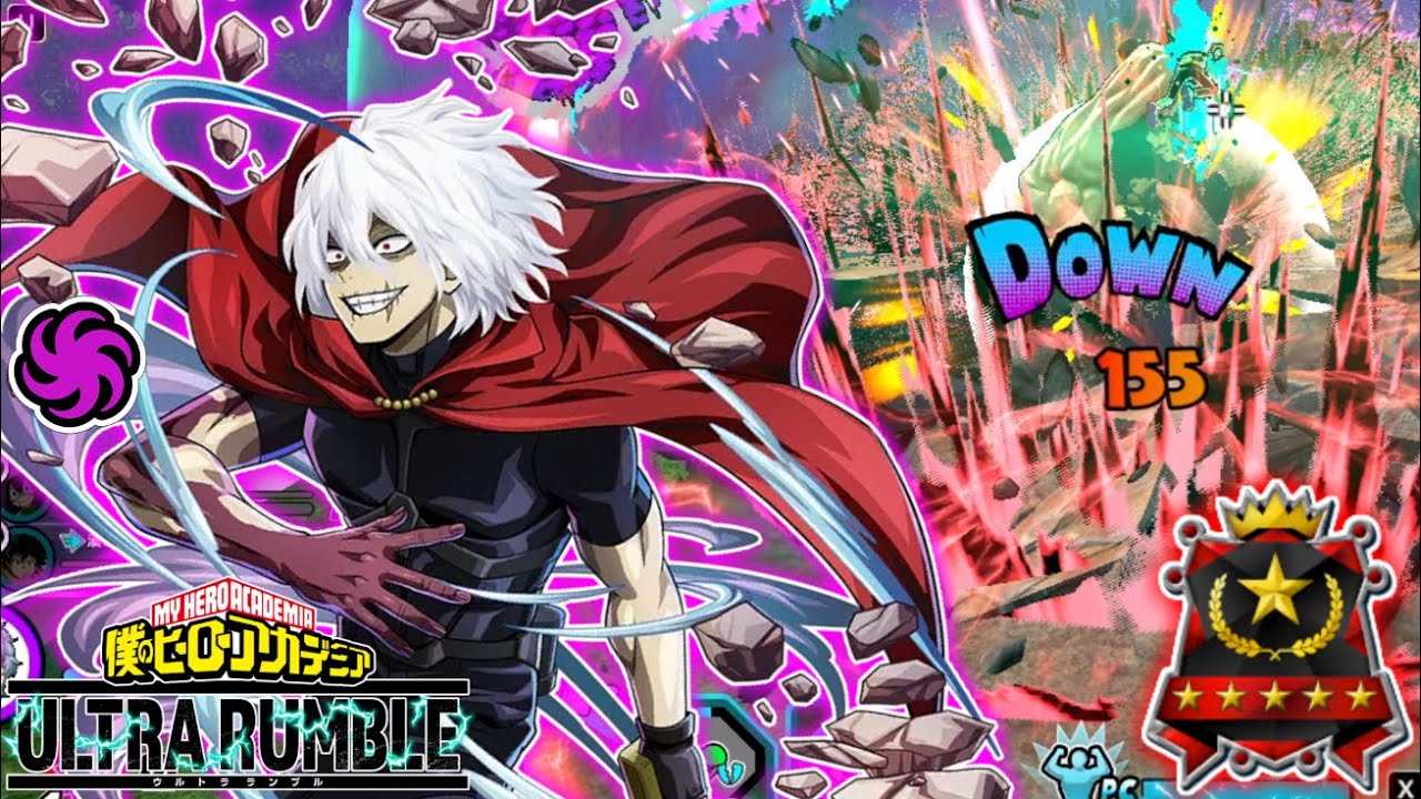 Tech Shigaraki Insane Match in My Hero Ultra Rumble