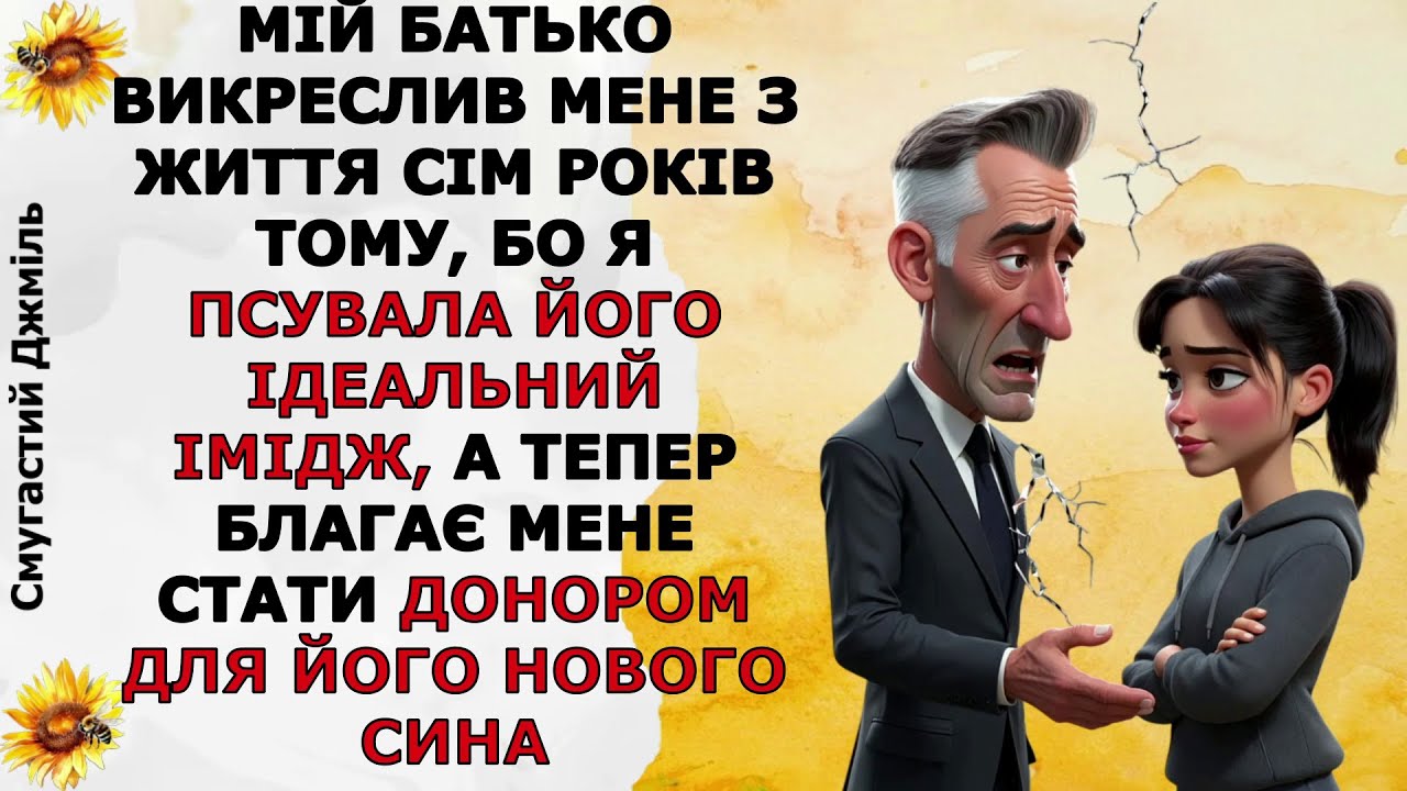 Мій батько викреслив мене з життя сім років тому, бо я псувала його ідеальний імідж, а тепер благає