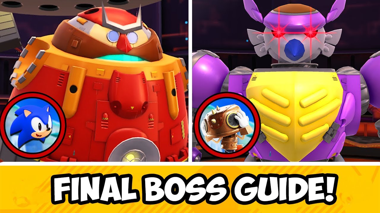 Sonic Superstars Sonic & Trips FINAL BOSS GUIDE! *EASY*