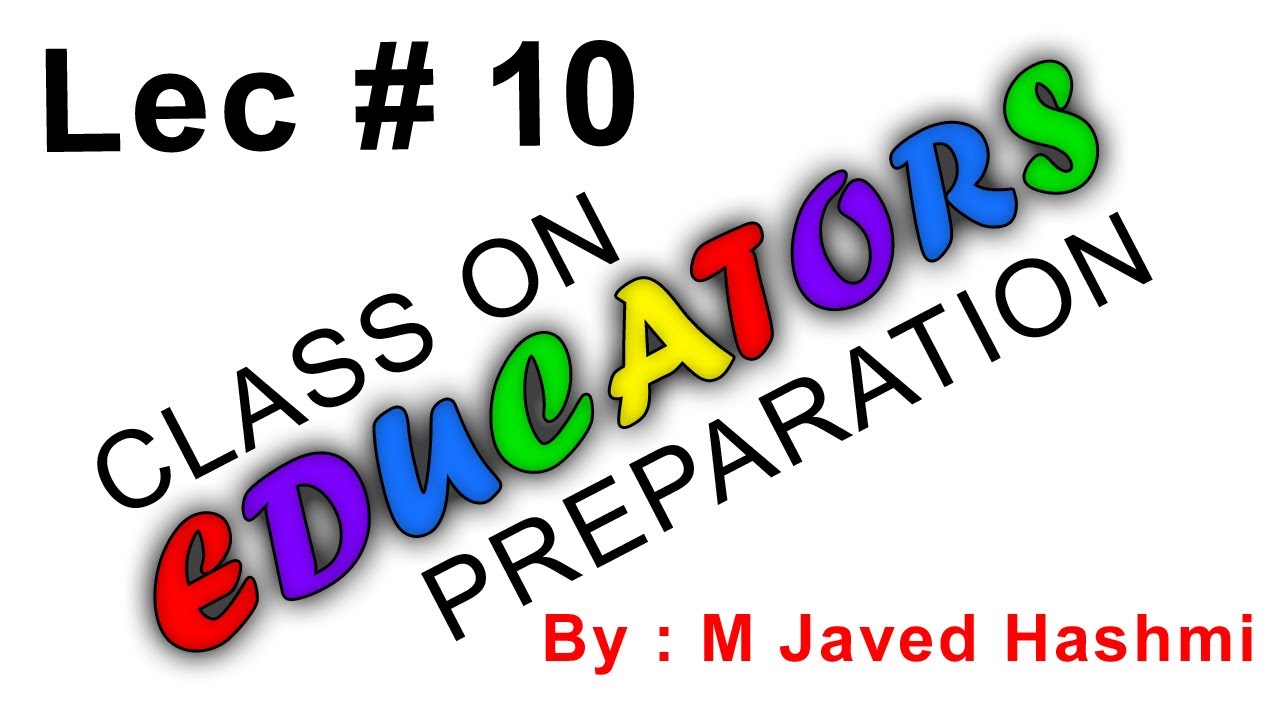 10 - Educators Preparation