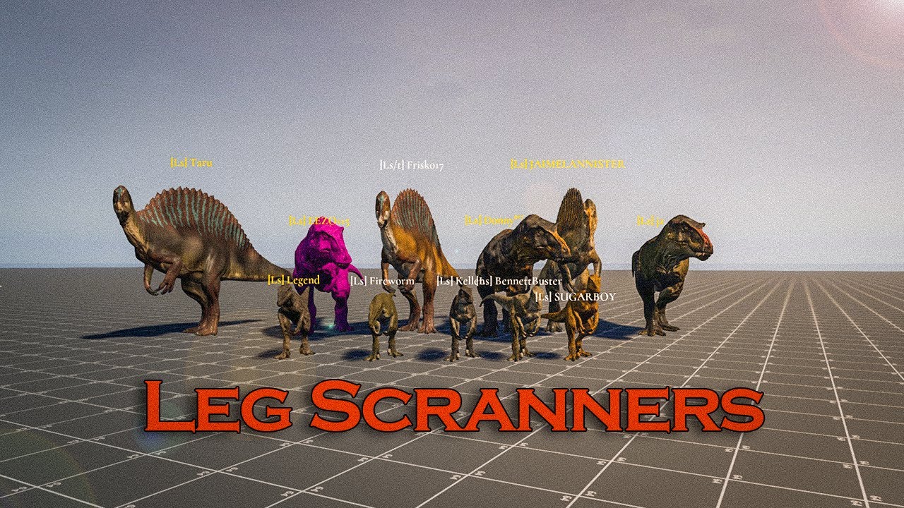 Leg Scranners on Top
