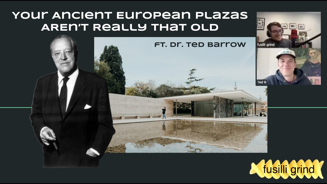 Your Ancient European Plazas Aren't Really That Old ft. Ted Barrow