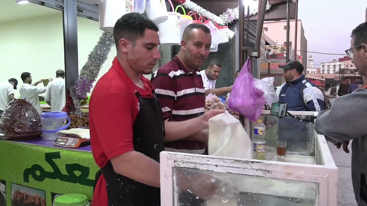 الداخلة7 ترصد لكم أجواء ماقبل رمضان بالسوق المؤقت المسيرة