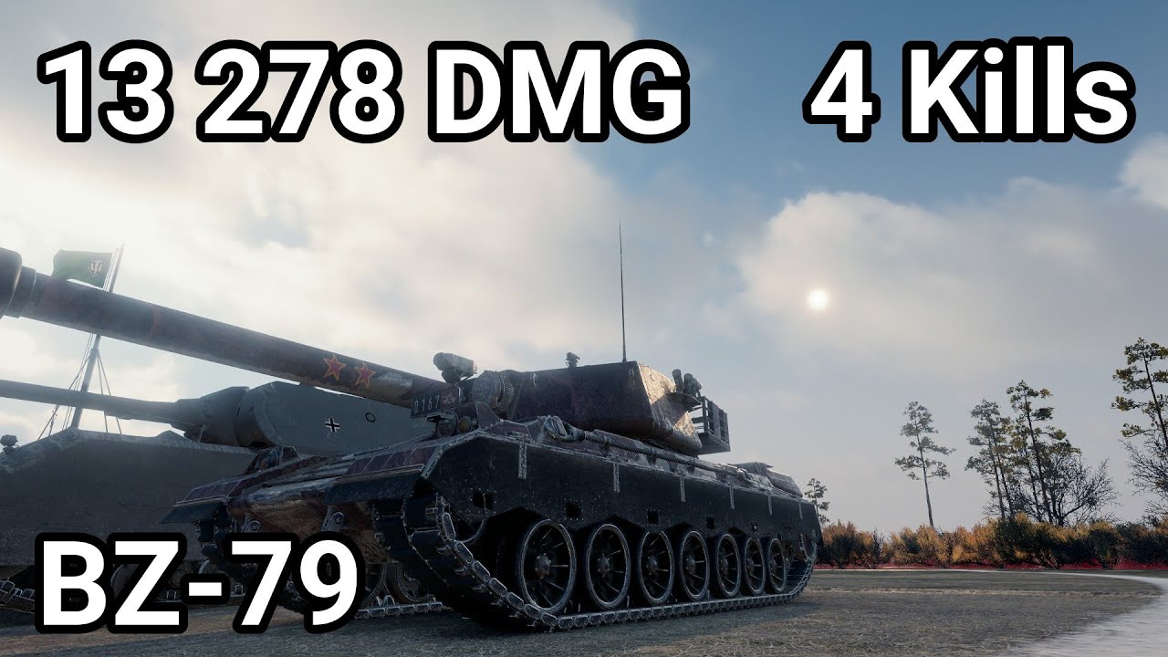 BZ-79 - 13 278 damage / 4 kill / 4 140 blocked