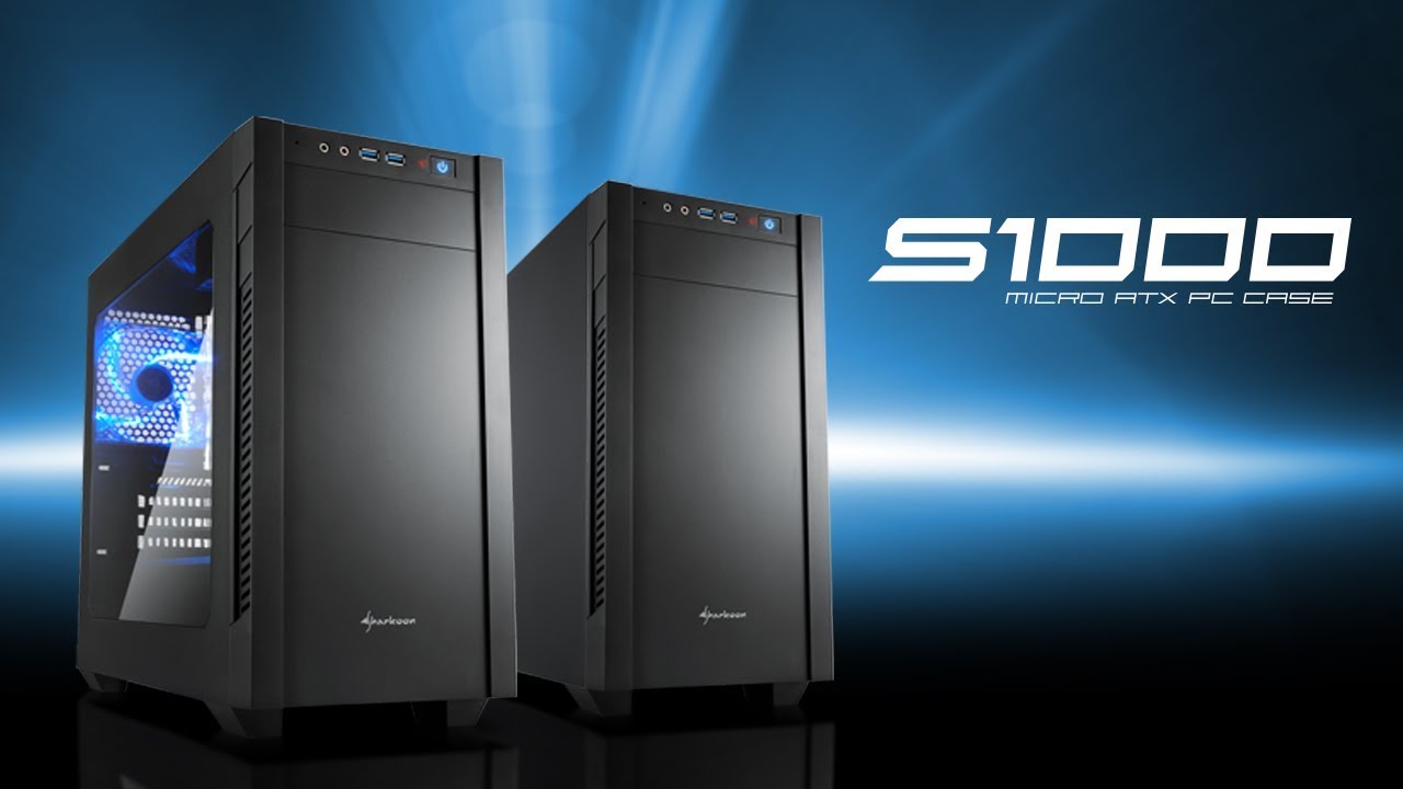 Sharkoon S1000 Micro-ATX Case Series [jp]
