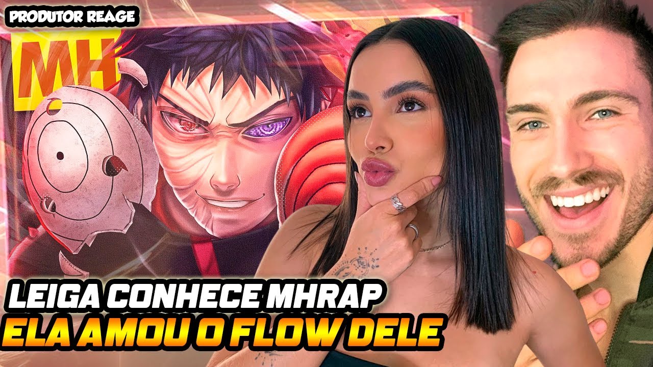 LEIGA REAGE Tipo Tobi 2 🎭 (Naruto) Máscara Na Cara | Prod. Sidney Scaccio | MHRAP (REACT, ANÁLISE)