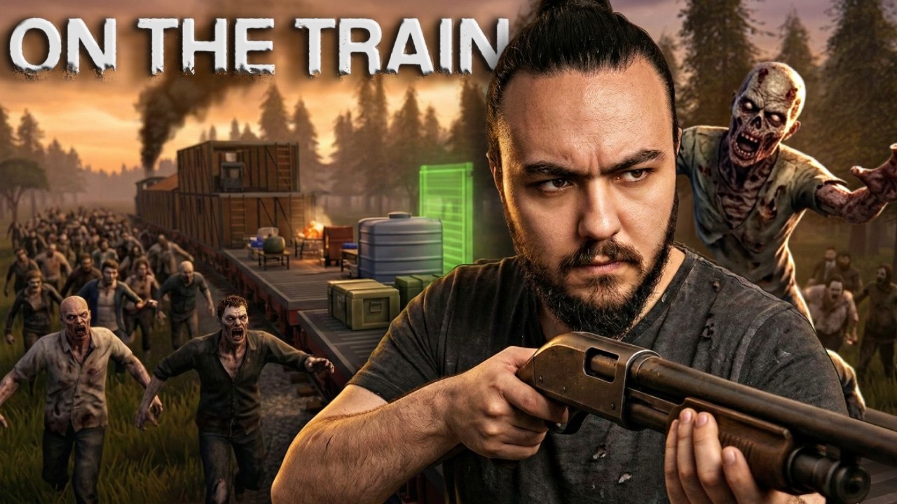 Raft Gibi Ama Trende | Hayatta Kalma Oyunu | On The Train Demo