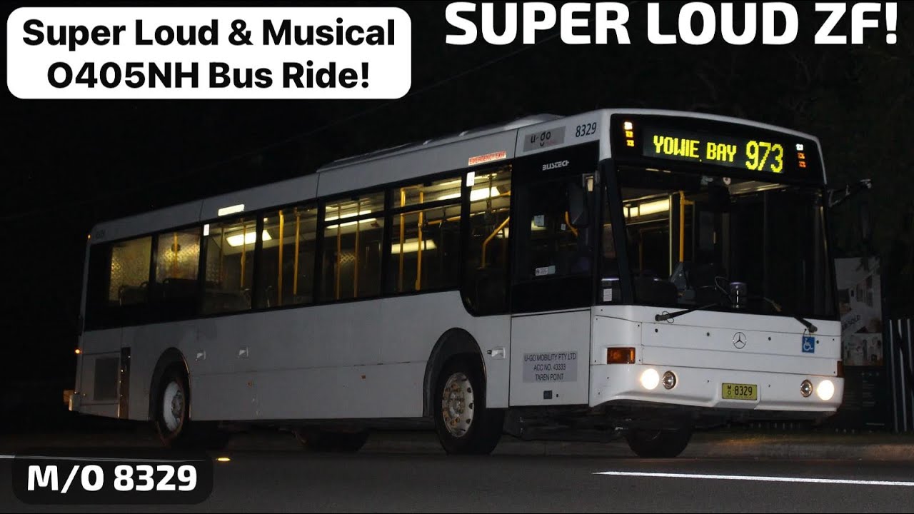 Extremely Loud & Musical O405NH Ride on M/O 8329! | Bus Vlog #69