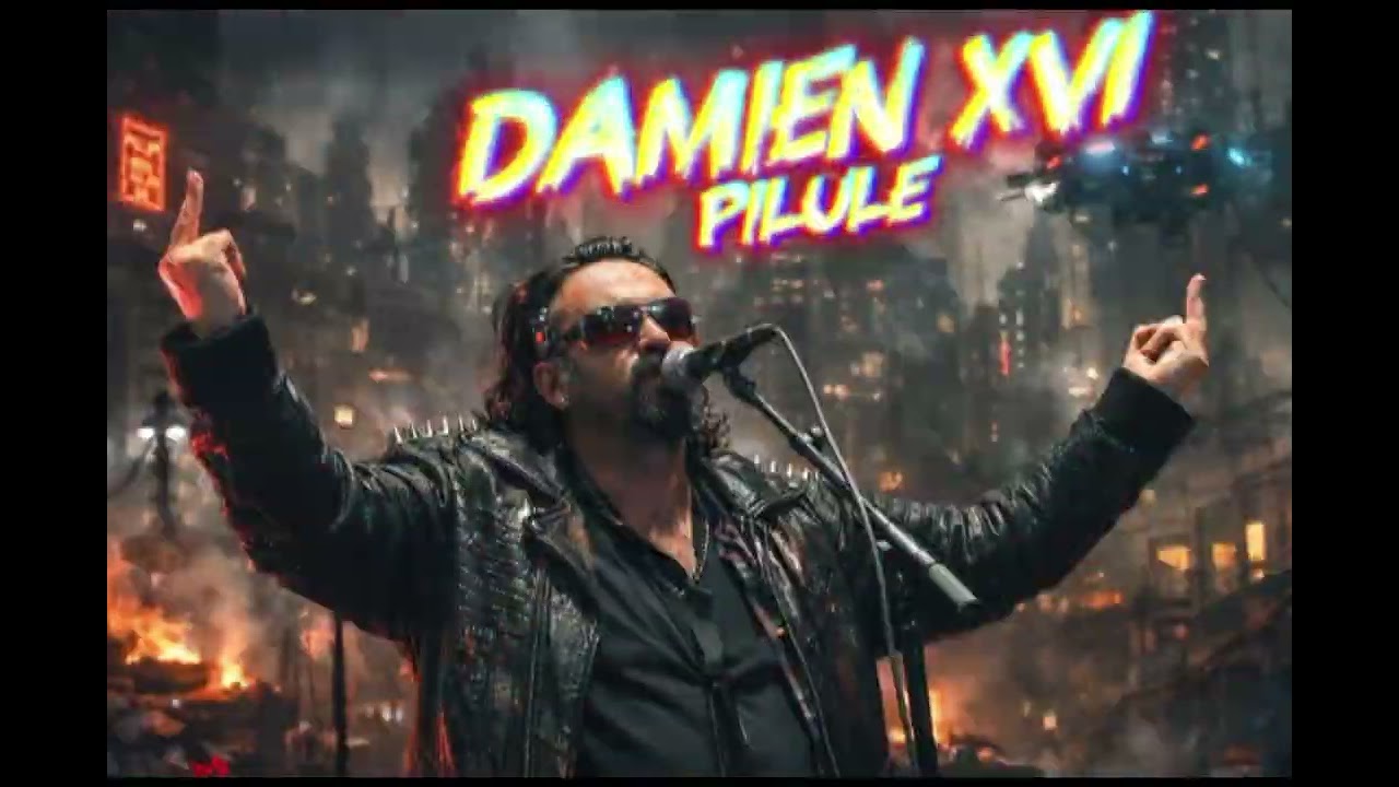 Damien Saez - Pilule (Cyberpunk Electro Metal AI Cover) 