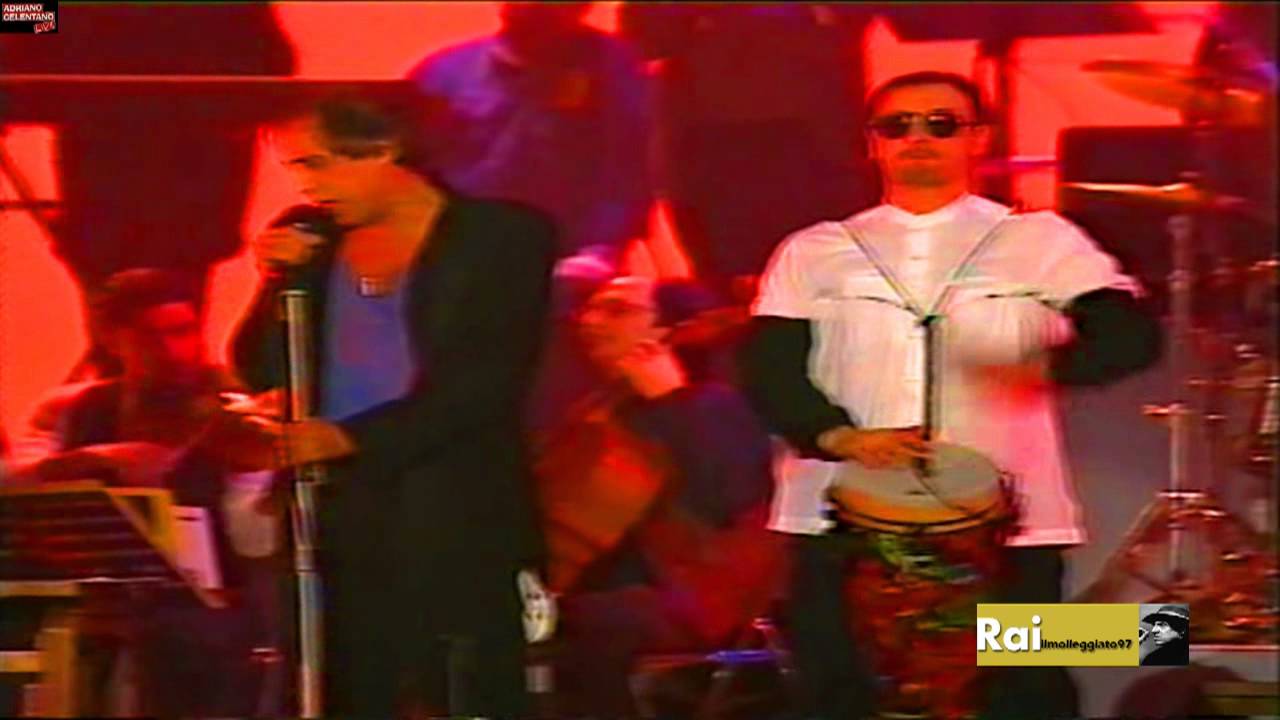 Adriano Celentano Tre Passi Avanti Testo Cambiato Live Forum Assago 1994 Vhs Antonino HD
