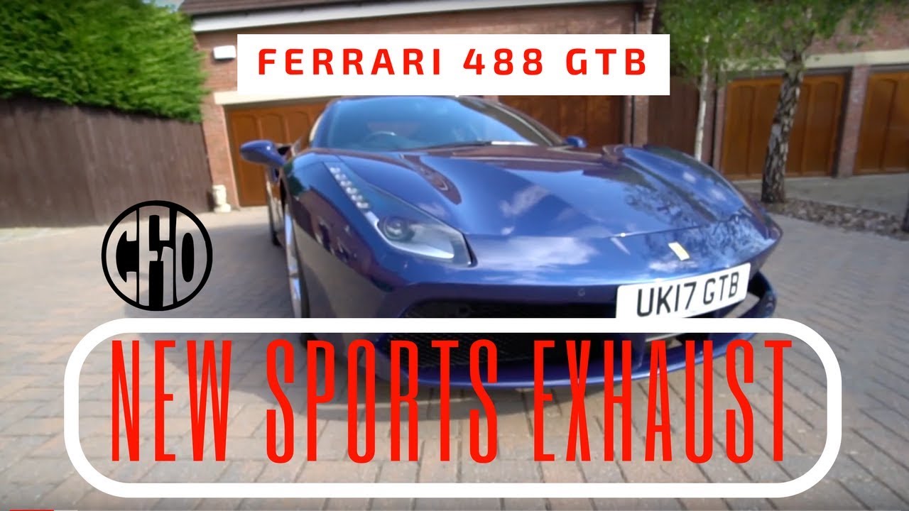 2017 Ferrari 488 GTB Driven & Reviewed *New 2017 Sports Exhaust*