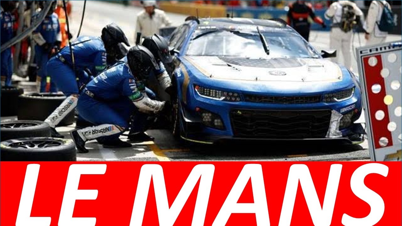 ¿Vencieron a Ferrari? | Camaro Nascar en Le Mans